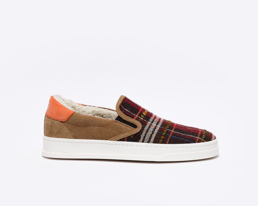 Mujer P448 Zapatillas Bajas | Cubierta Bri/Tartan