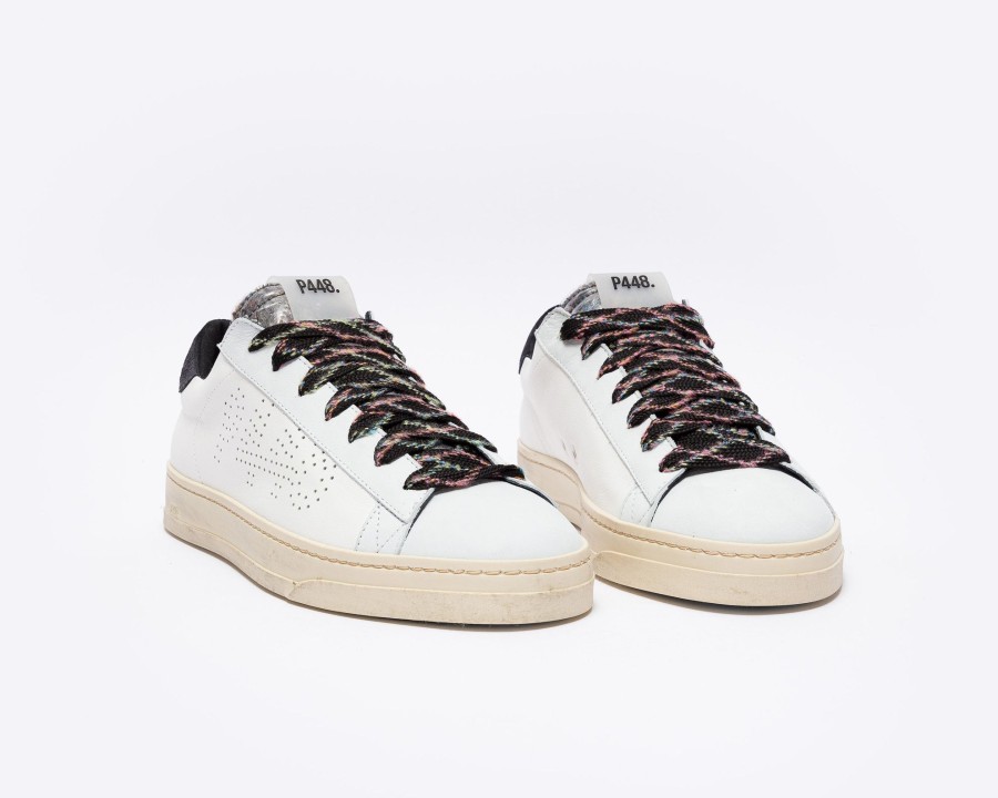 Hombres P448 Zapatillas Bajas | Jack Blanco/Fieltro