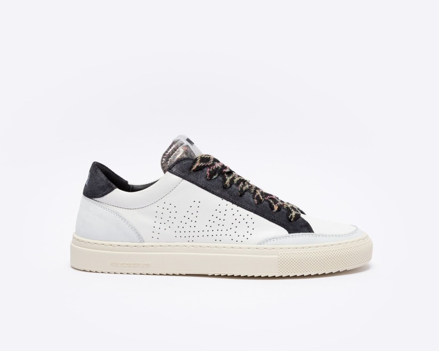 Hombres P448 Zapatillas Bajas | Soho Blanco/Fieltro