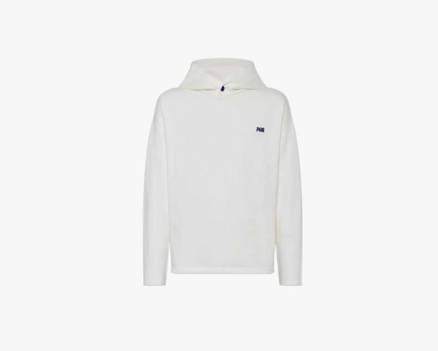 Mujer P448 Sudadera Y Sudadera Con Capucha | Sudadera Con Capucha P448 Blanco Roto